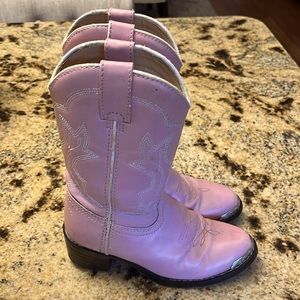 Durango kids pink western boots